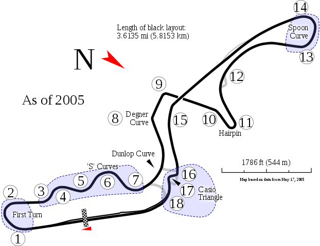 622px Suzuka circuit map 2005.svg
